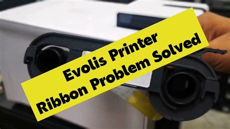 evolis primacy printer ribbon problems